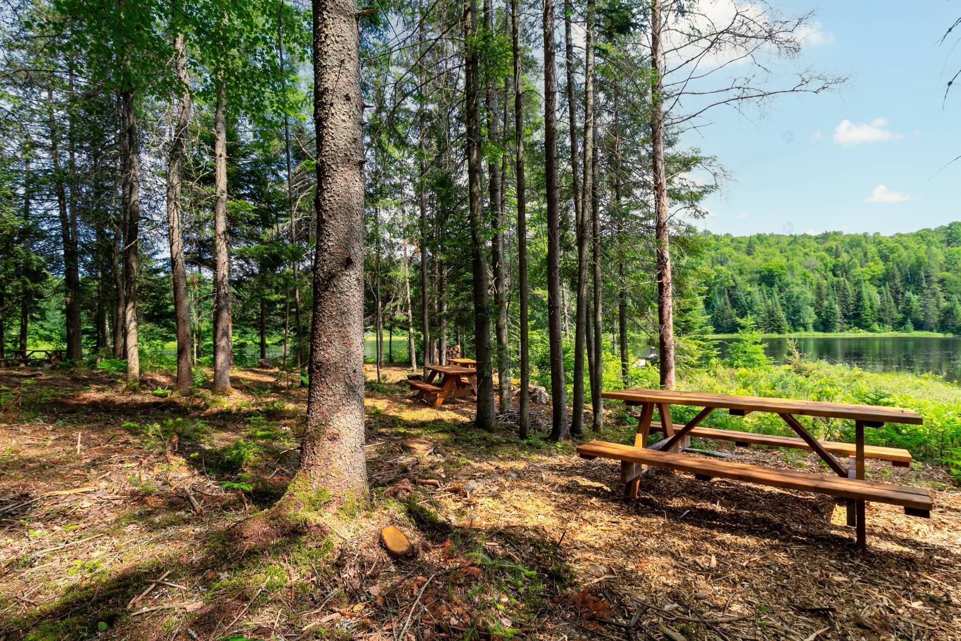 Accès au plan d'eau - Ch. Olivier-Paradis, Labelle, QC