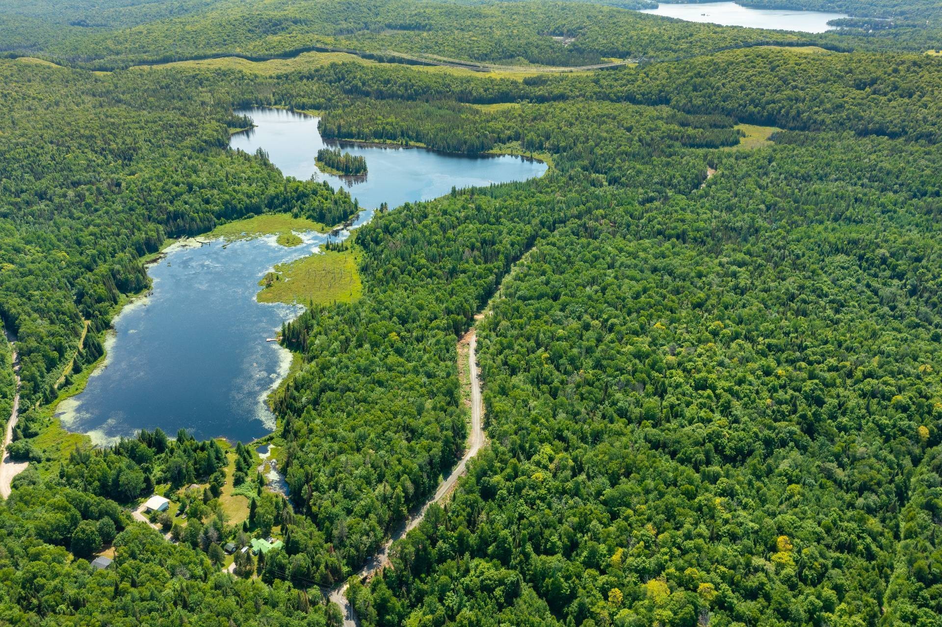 Photo aérienne - Ch. Olivier-Paradis, Labelle, QC