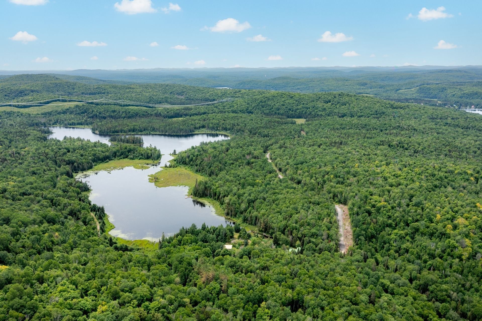 Photo aérienne - Ch. Olivier-Paradis, Labelle, QC