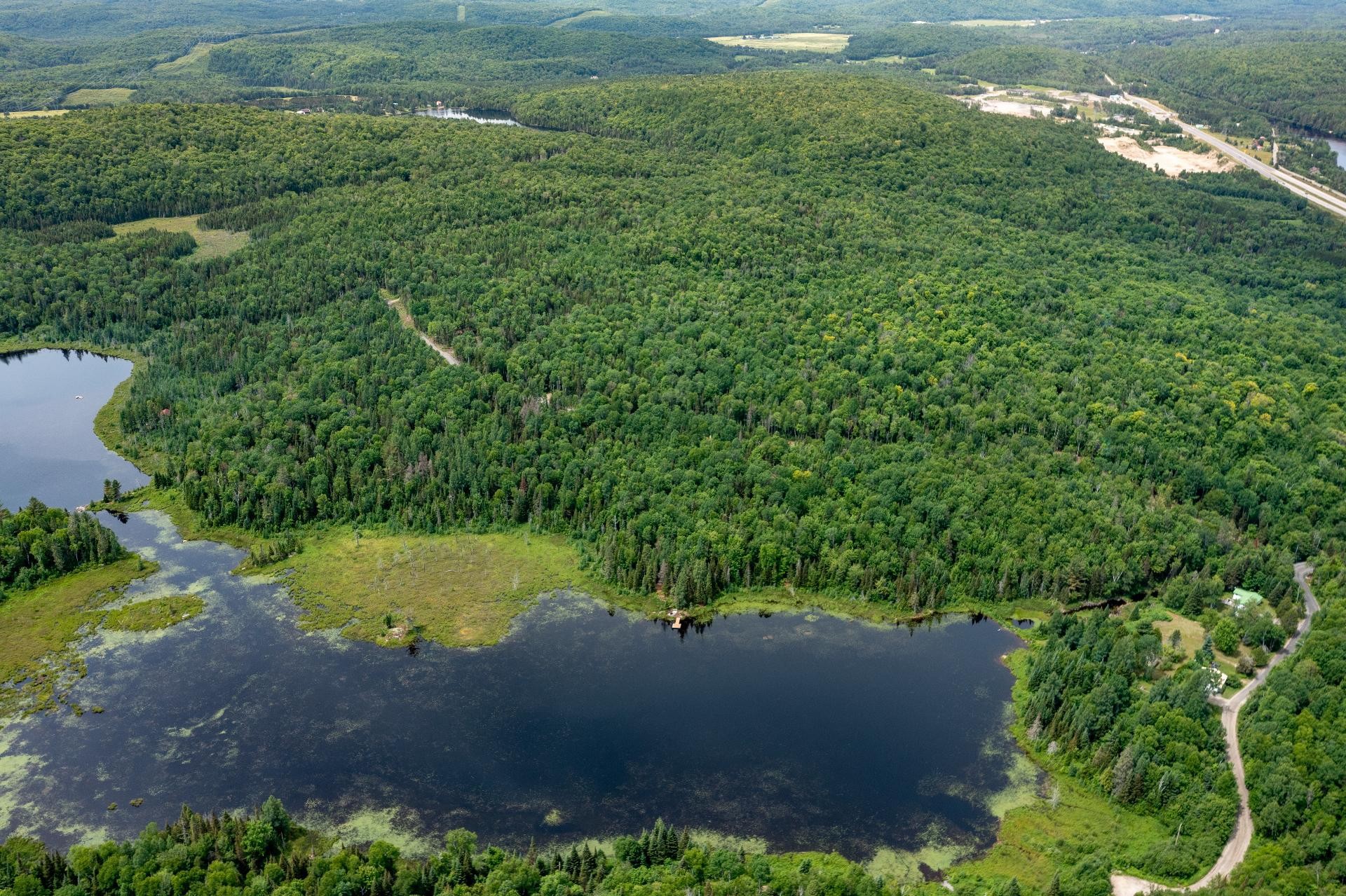 Photo aérienne - Ch. Olivier-Paradis, Labelle, QC