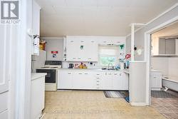 Large kitchen with plenty of cupboard space -