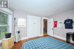 Bedroom with double closet -
