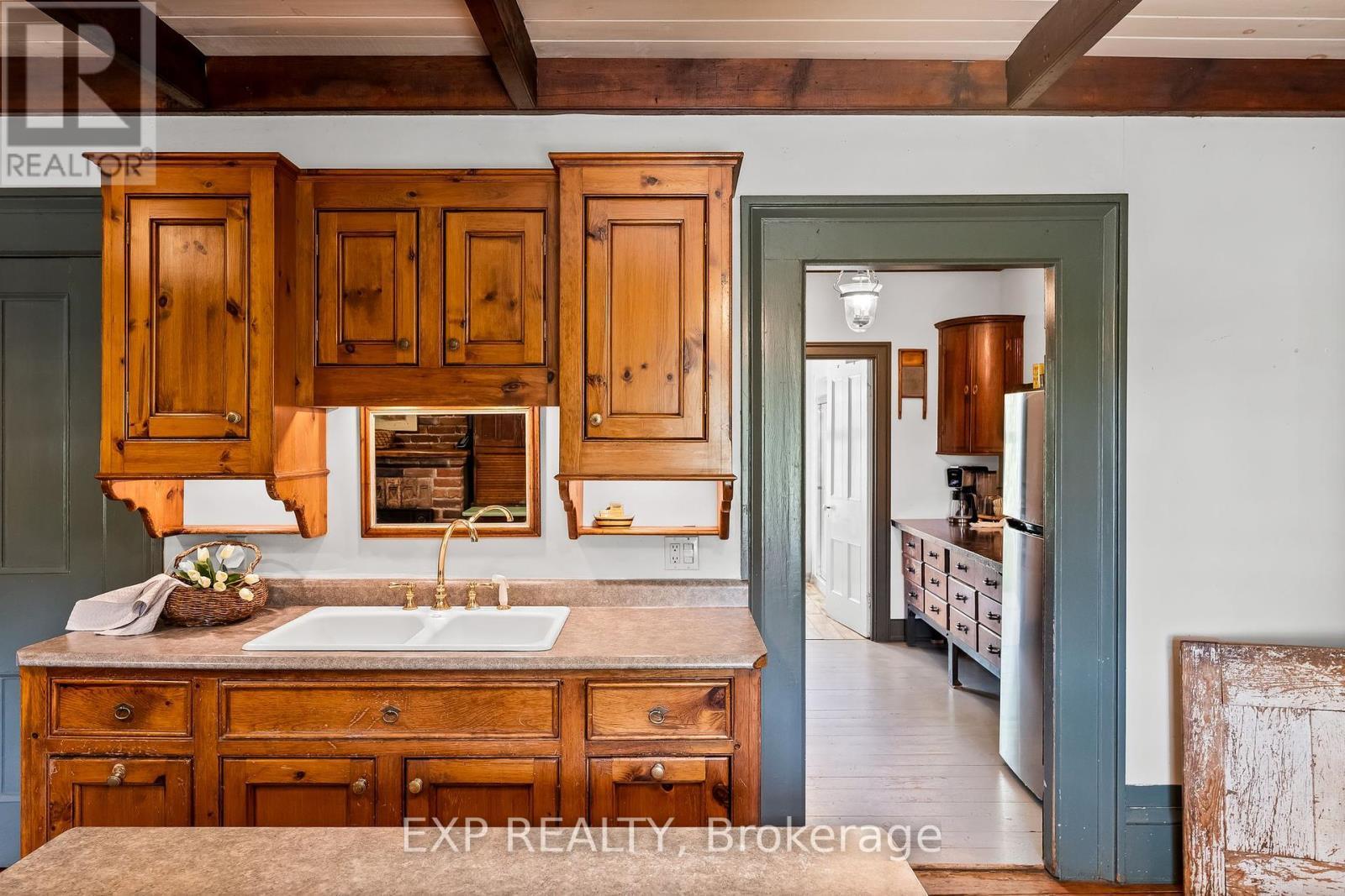206 King Street E, Cramahe (Colborne), ON - Indoor Photo Showing Kitchen With Double Sink