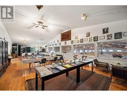 Arena viewing and meeting area -