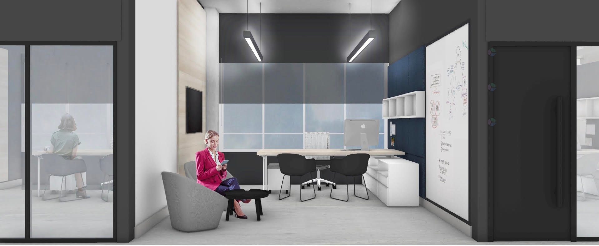 Office - 17-1 Rue Chabanel O., Montréal (Ahuntsic-Cartierville), QC - Indoor Photo Showing Other Room