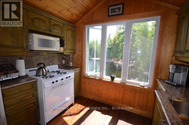 Boathouse - 10365 Rabbit, Temagami, ON - Indoor Photo Showing Kitchen