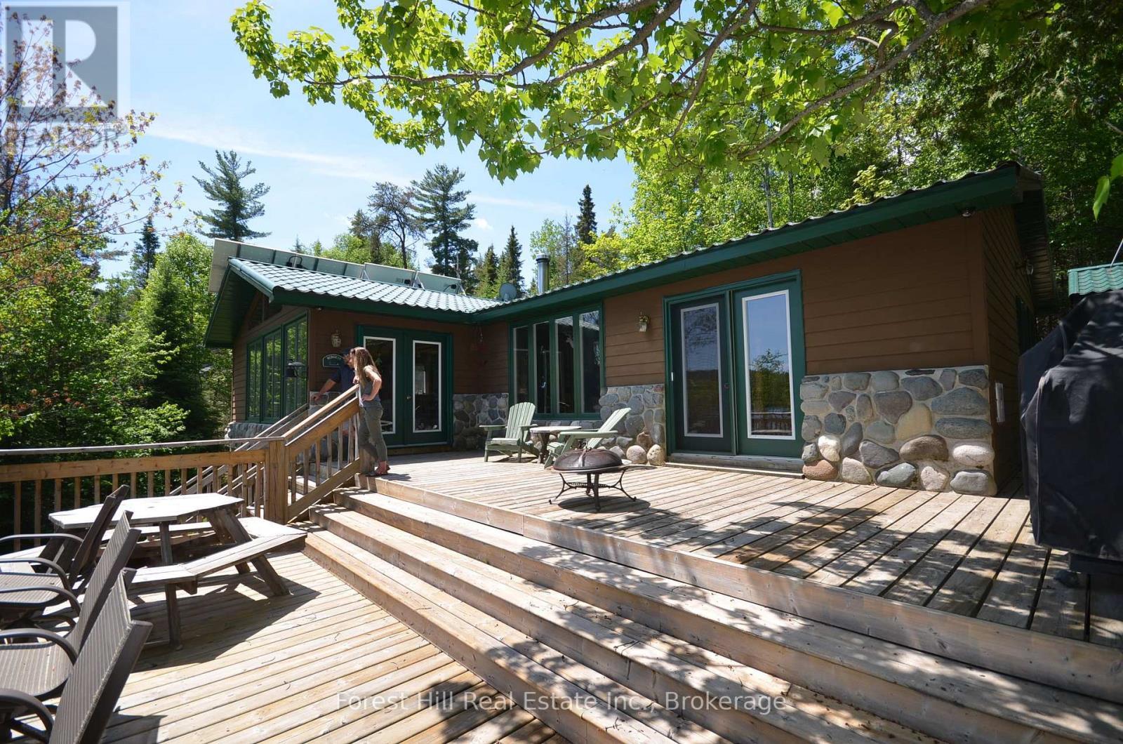 Main - 10365 Rabbit, Temagami, ON - Outdoor With Deck Patio Veranda With Exterior