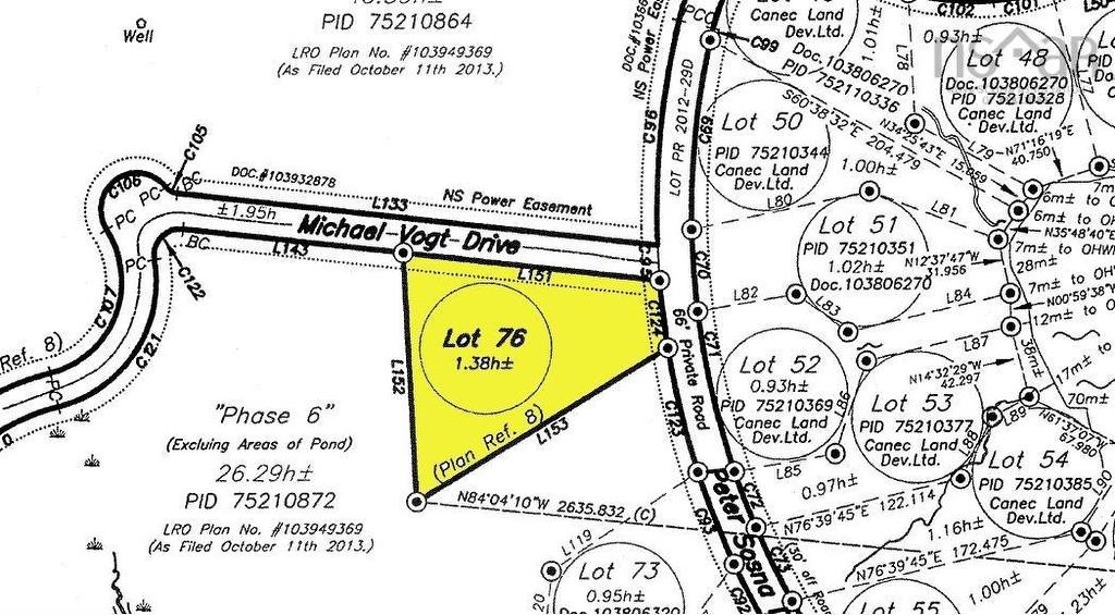 Lot 76 Peter Sosna Dr., Hay Cove, NS