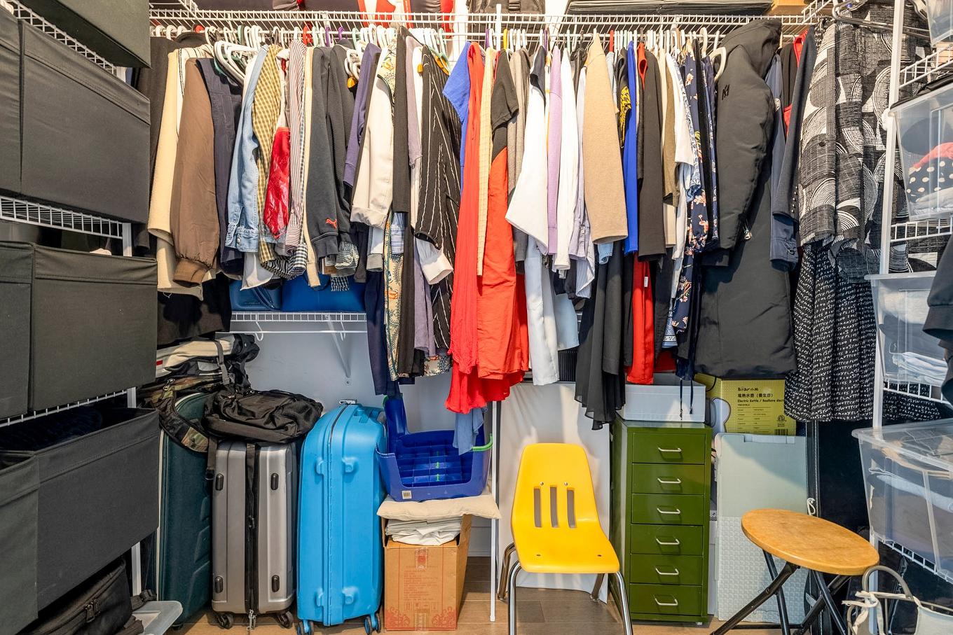 Penderie (Walk-in) - 806-5265 Rue Mackenzie, Montréal (Côte-Des-Neiges/Notre-Dame-De-Grâce), QC - Indoor With Storage