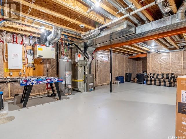 4809 Green Rock Road E, Regina, SK - Indoor Photo Showing Basement