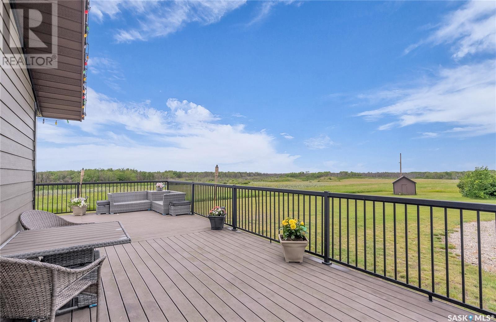 Main Acreage, Biggar Rm No. 347, SK - Outdoor With Deck Patio Veranda With View With Exterior