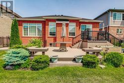 Rear Multi-level composite deck -