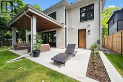 Covered Terrace w/Built-In Speakers & Pot Lights -