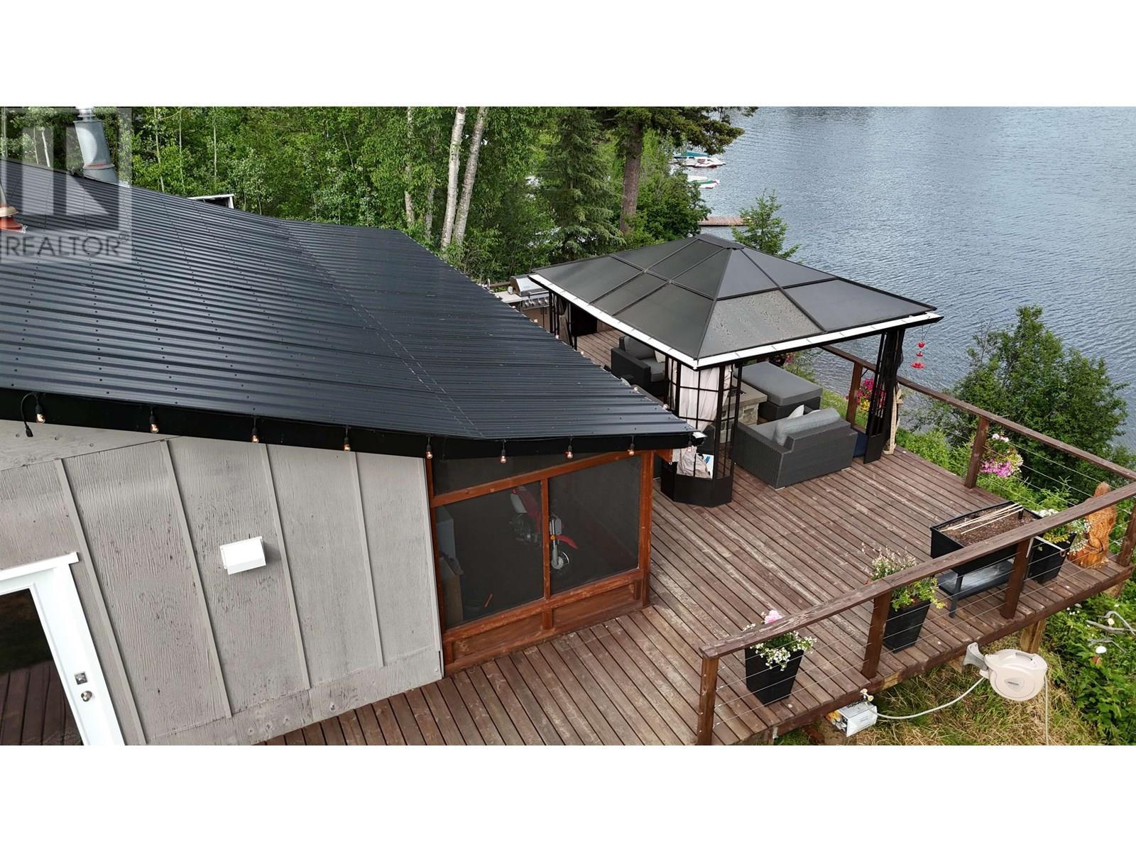 27705 N Ness Lake Road, Prince George, BC - Outdoor With Deck Patio Veranda With Exterior