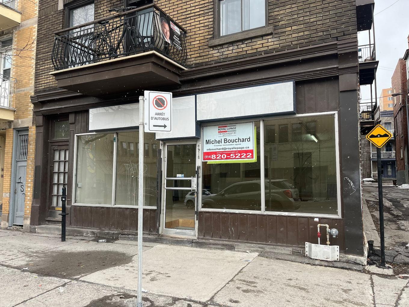 Frontage - 4918 Rue St-Denis, Montréal (Le Plateau-Mont-Royal), QC - Outdoor