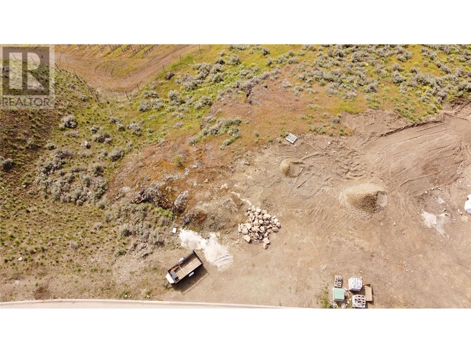 Overhead view of your property - 595 Vineyard Way N Lot# 33, Vernon, BC