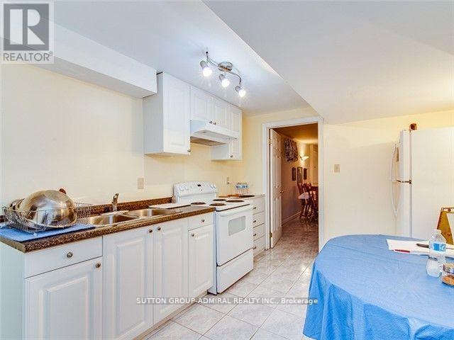 Bsmt - 589 Belview Avenue, Vaughan, ON - Indoor Photo Showing Kitchen With Double Sink