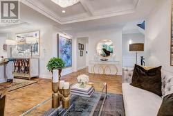 View of Hallway to Kitchen/Family Rooms -
