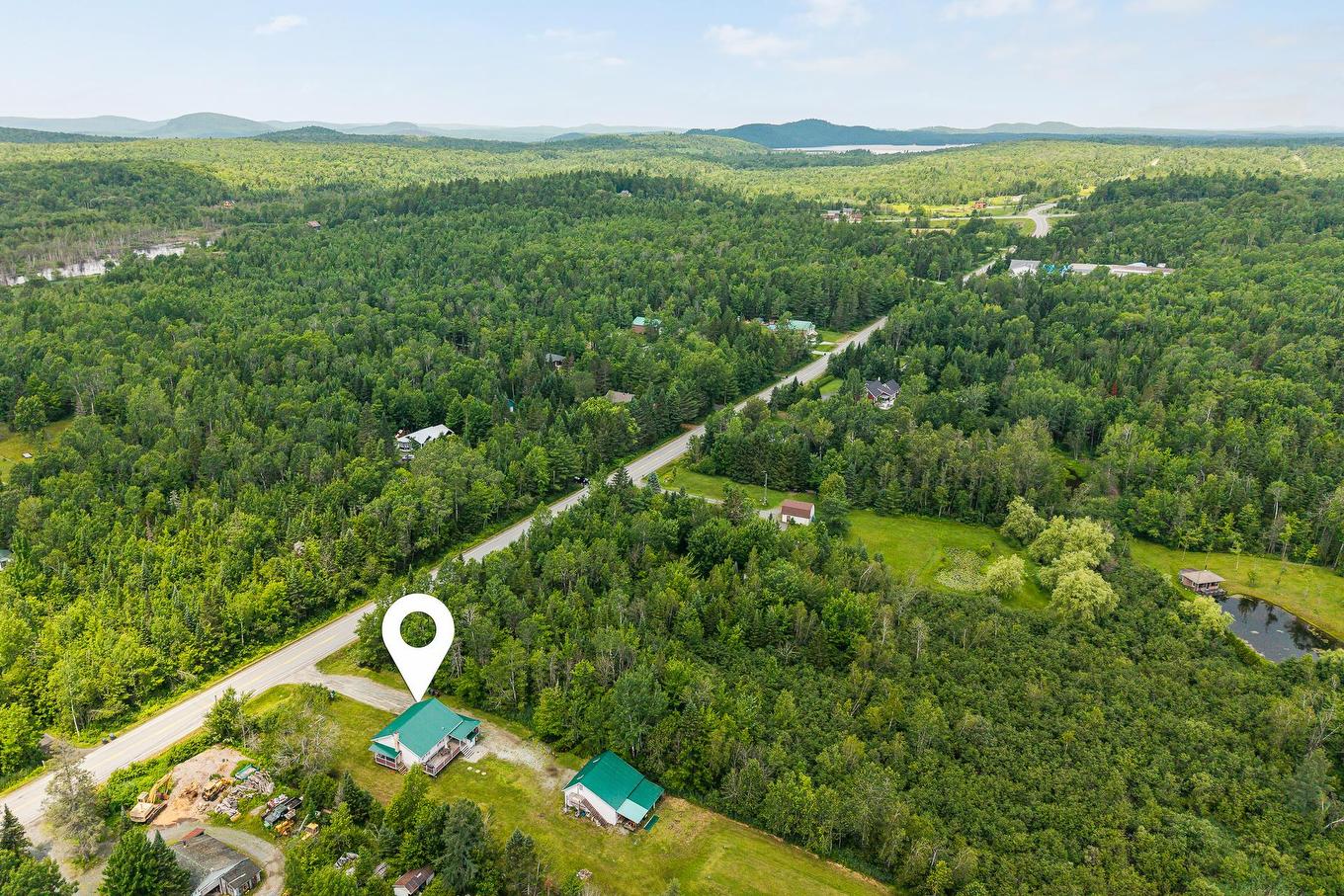Aerial photo - 4045 Ch. Rhéaume, Sherbrooke (Brompton/Rock Forest/Saint-Élie/Deauville), QC - Outdoor With View