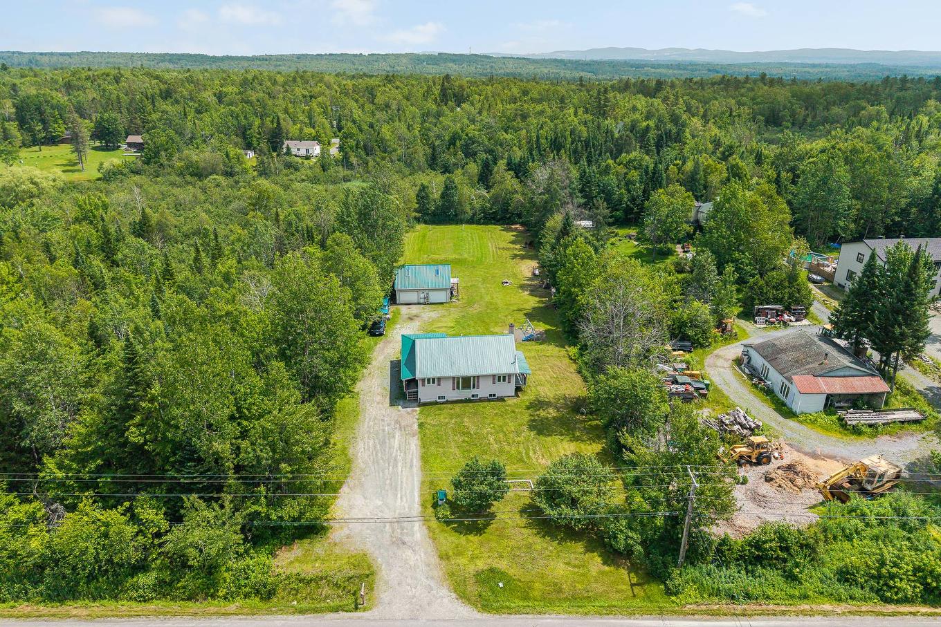 Aerial photo - 4045 Ch. Rhéaume, Sherbrooke (Brompton/Rock Forest/Saint-Élie/Deauville), QC - Outdoor With View