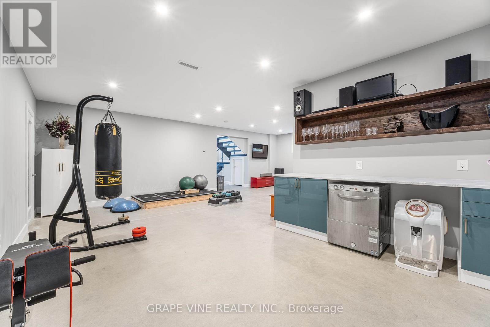 315 Crestview Road, Ottawa, ON - Indoor Photo Showing Gym Room