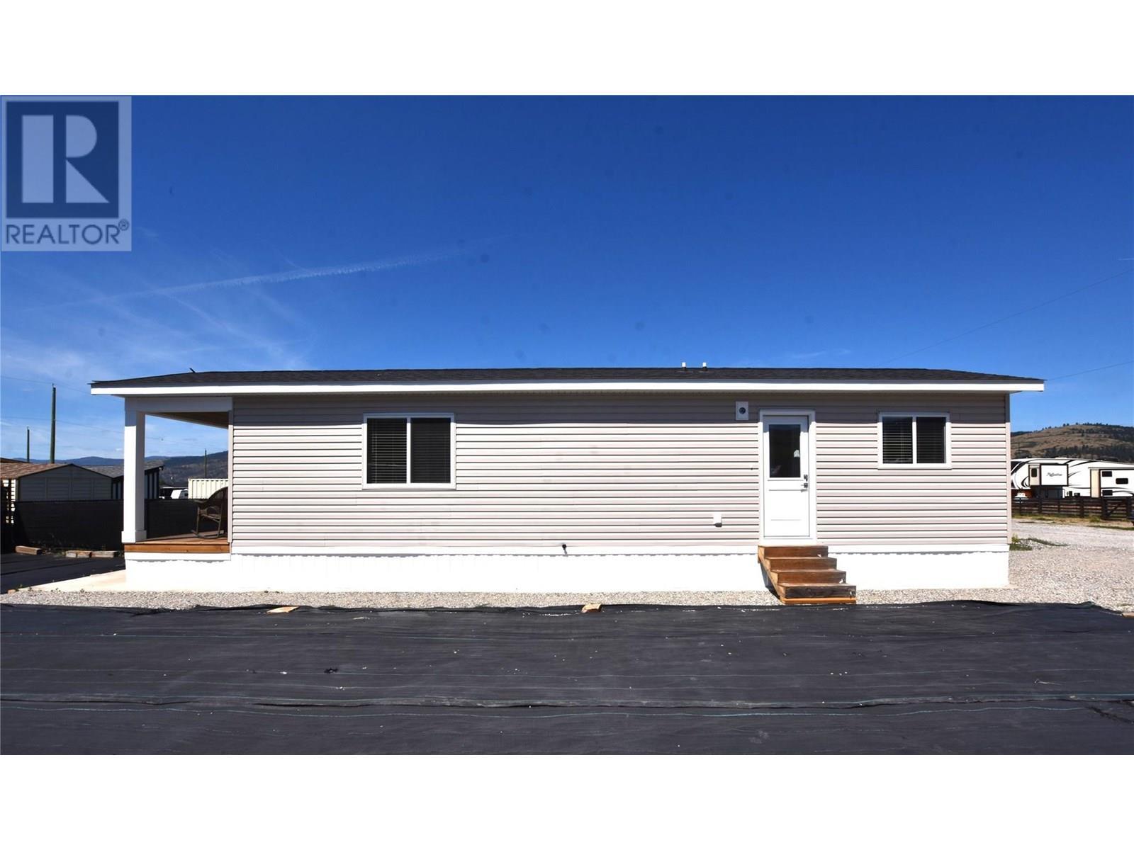 Home is set on a concrete pad - 57 Antoine Road Unit# 9, Vernon, BC