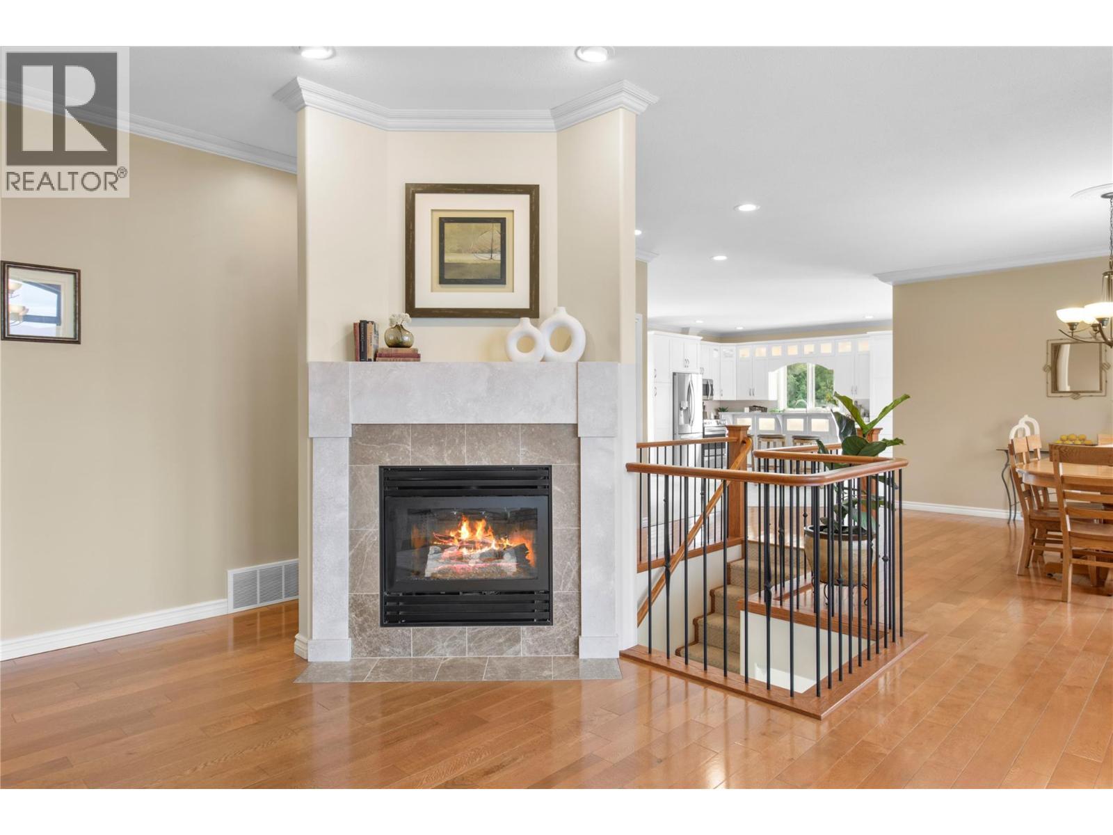 3659 Mcbride Road, Blind Bay, BC - Indoor Photo Showing Living Room With Fireplace