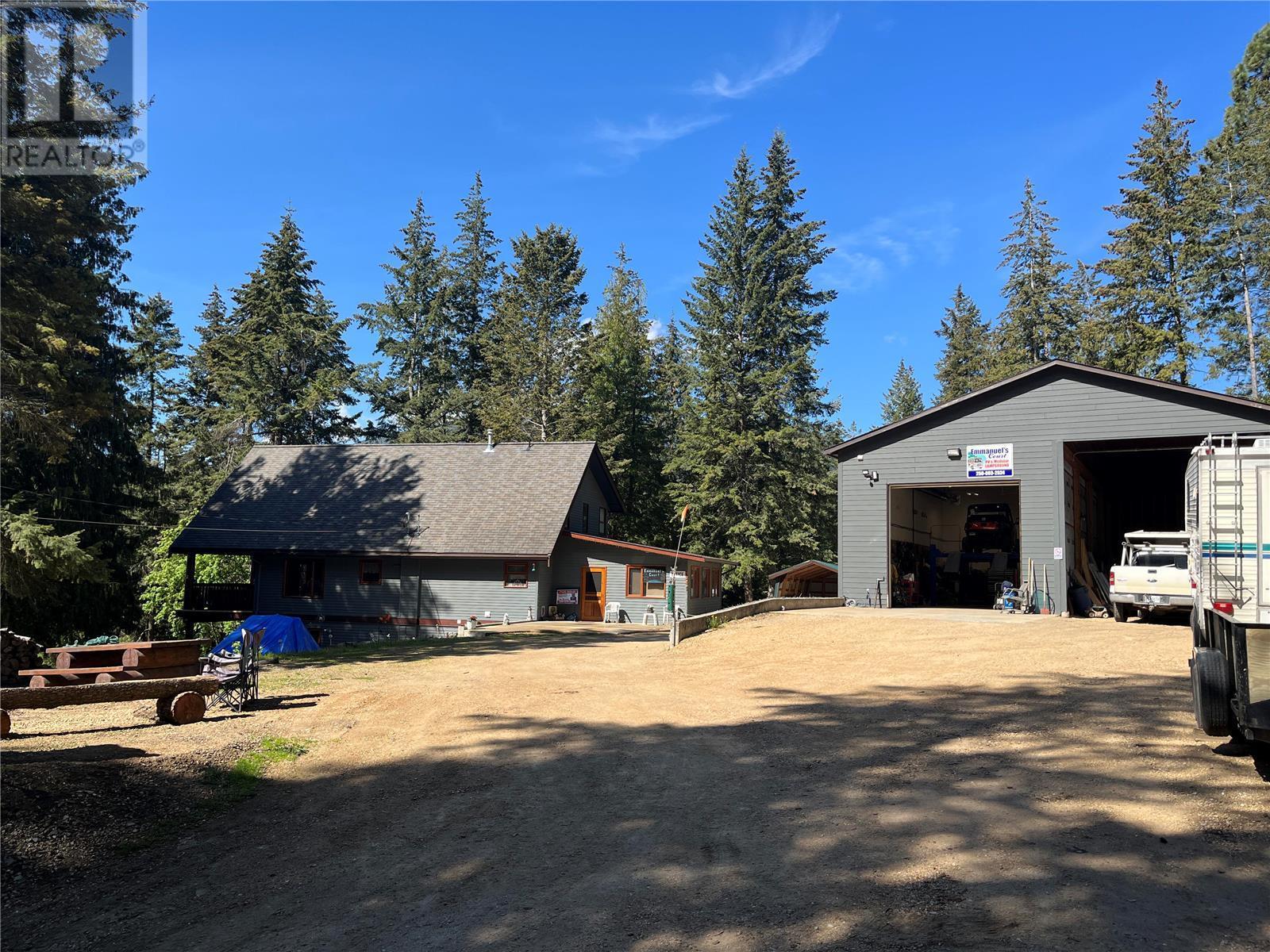 shop - 645 Badger Road, Tappen, BC