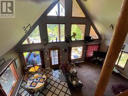 2 story living room -