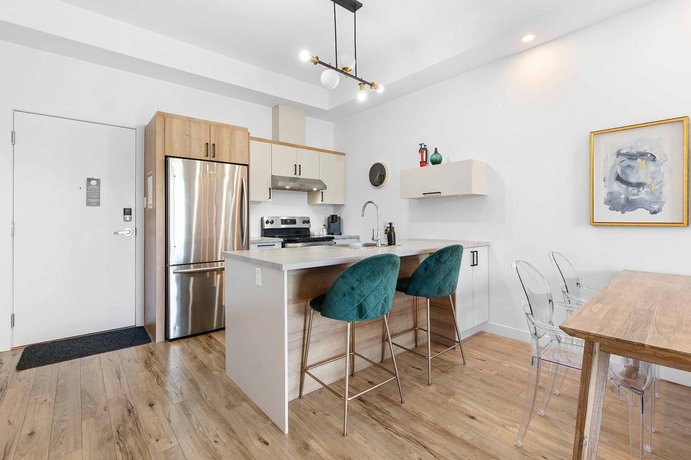 Kitchen - 802-1365 Ch. Royal, Saint-Pierre-De-L'Île-D'Orléans, QC - Indoor Photo Showing Kitchen