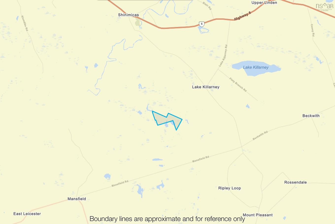 Vacant Land Mount Pleasant Road, Mount Pleasant, NS