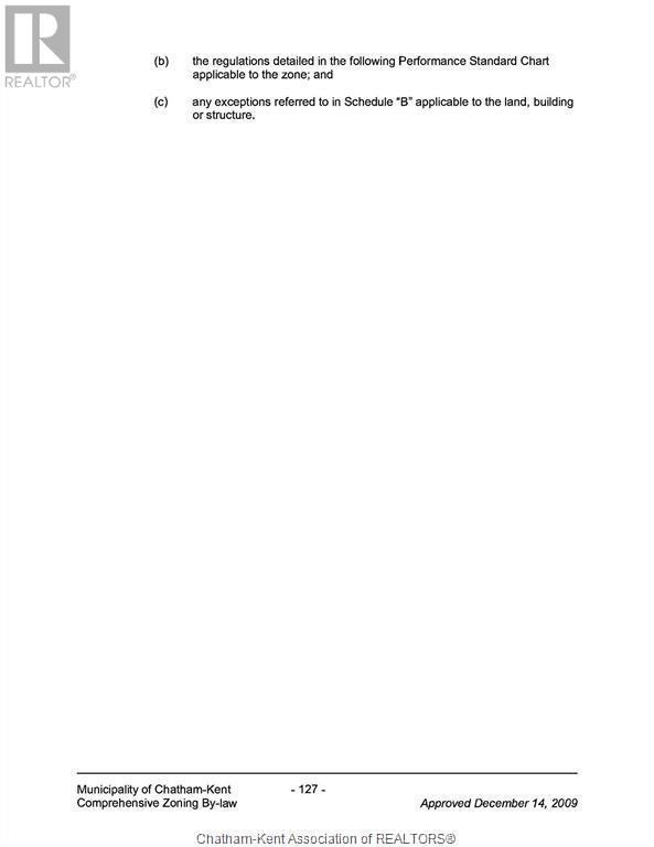 Vl Station Road, Thamesville, ON