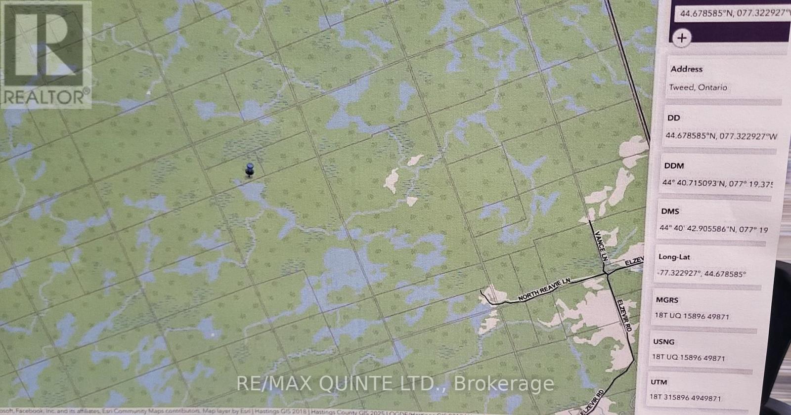 Ptlt 25 Con 8 Road, Tweed (Elzevir (Twp)), ON