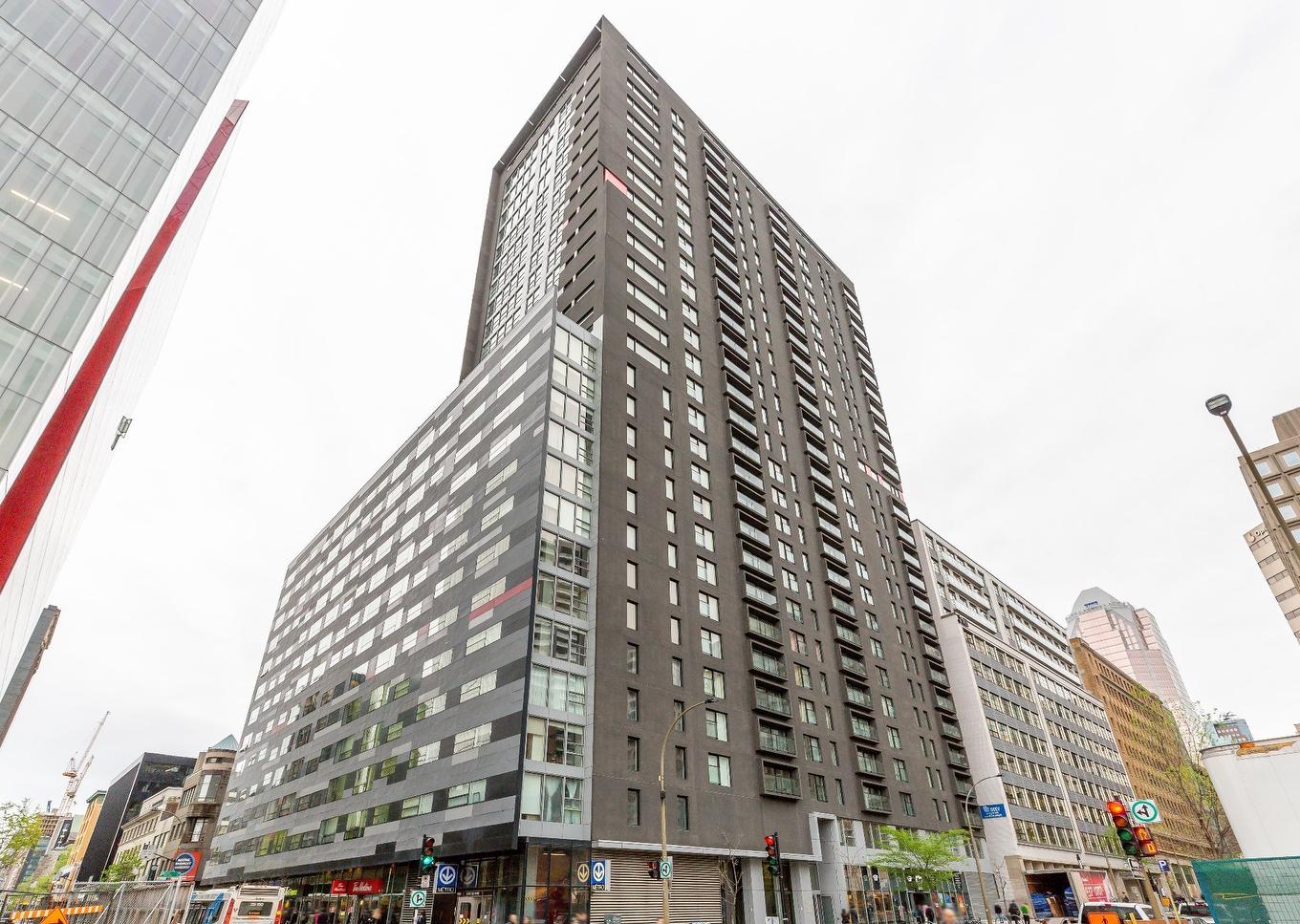 Frontage - 908-350 Boul. De Maisonneuve O., Montréal (Ville-Marie), QC - Outdoor With Facade