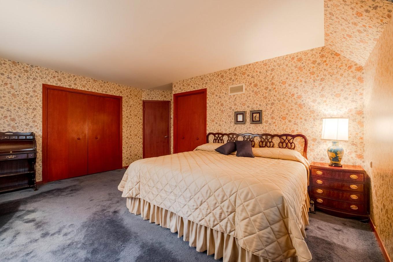 Primary bedroom - 410 Rue Denonville, Sherbrooke (Les Nations), QC - Indoor Photo Showing Bedroom