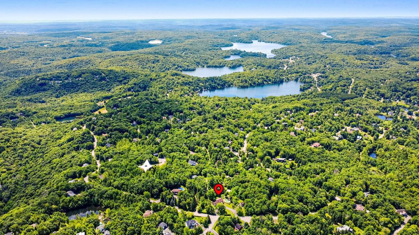 Photo aérienne - 202 Ch. Des Chênes, Sainte-Anne-Des-Lacs, QC - Outdoor With Body Of Water With View