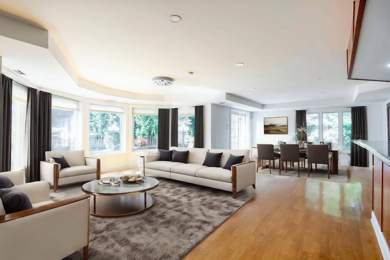 Salle familiale - 97 Rue Chatillon, Dollard-Des-Ormeaux, QC - Indoor Photo Showing Living Room