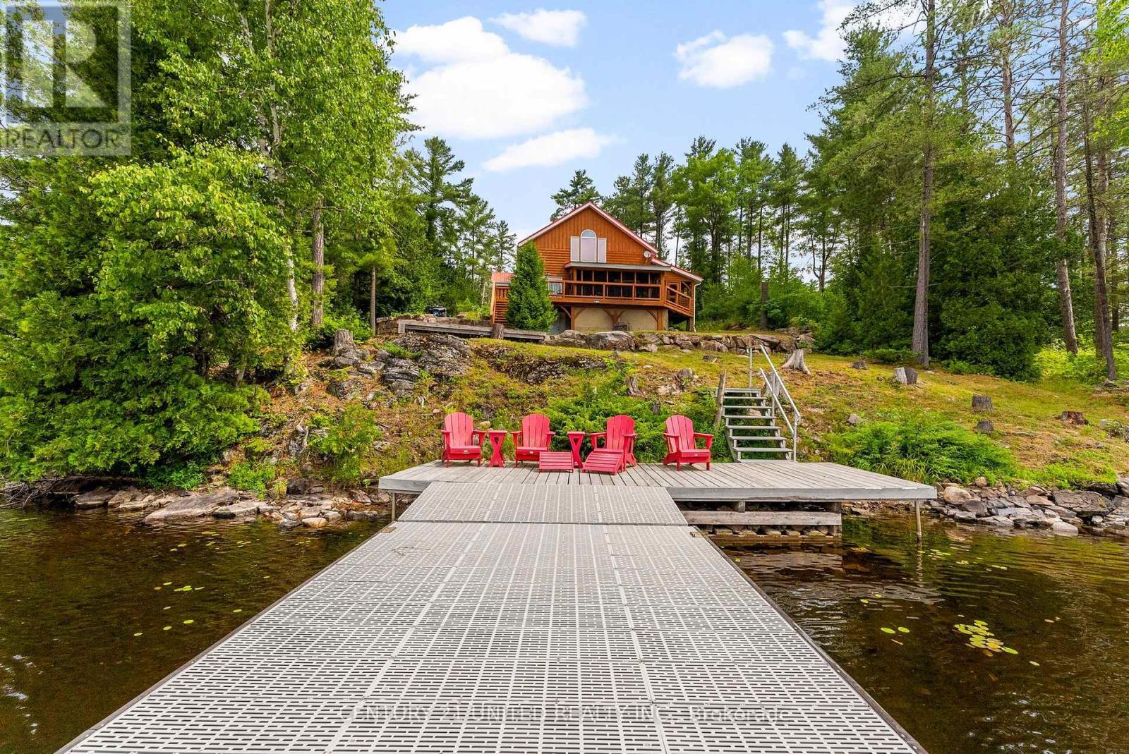 1244 Marshall Lane, Frontenac (Frontenac North), ON - Outdoor With Body Of Water With Deck Patio Veranda