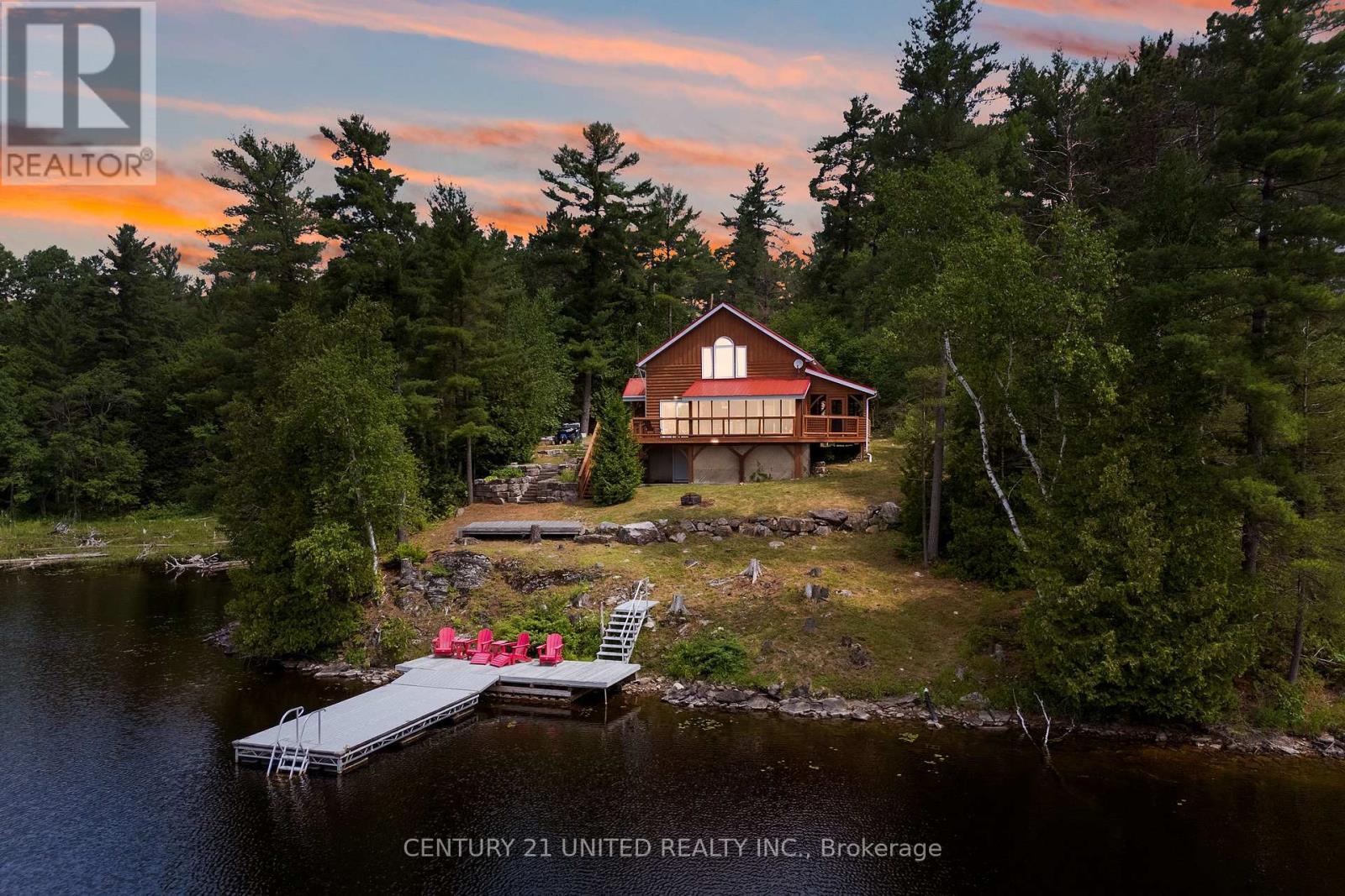 1244 Marshall Lane, Frontenac (Frontenac North), ON - Outdoor With Body Of Water With Deck Patio Veranda With View