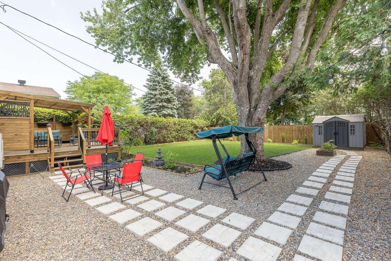 Cour - 316 Rue Ladouceur, Montréal (L'Île-Bizard/Sainte-Geneviève), QC - Outdoor With Backyard