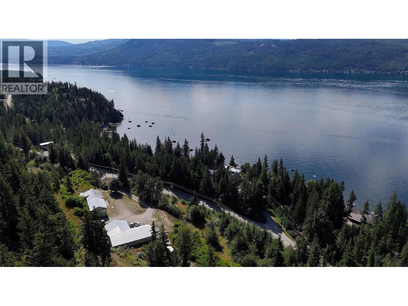5795 Squilax-Anglemont Road, Celista, BC - Outdoor With Body Of Water With View