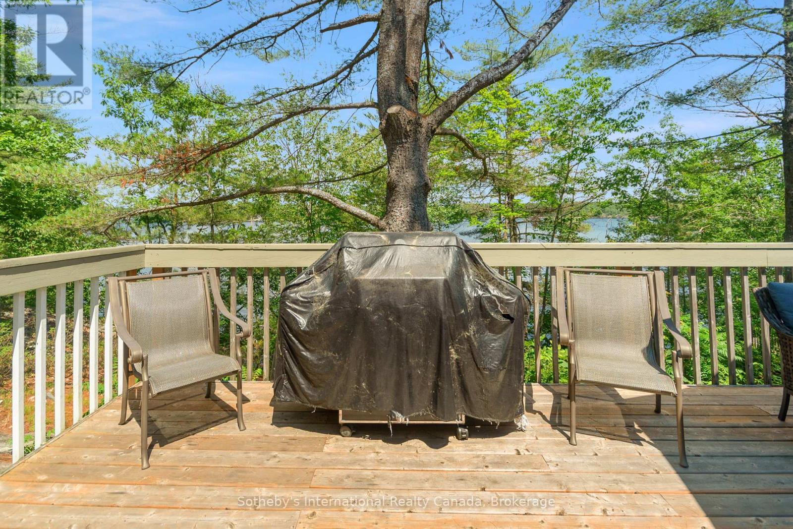 520 Is 80 Go Home Lake, Georgian Bay (Gibson), ON - Outdoor With Deck Patio Veranda