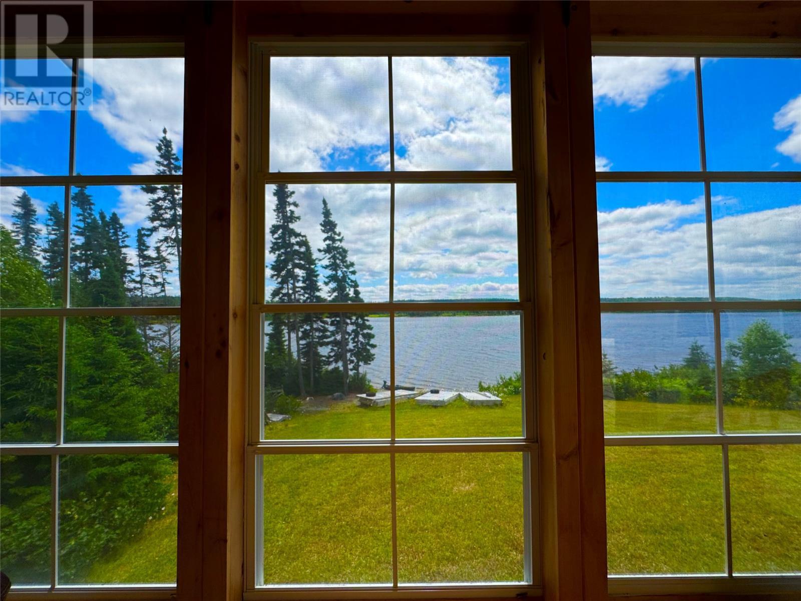 0 4Th Pond, Gander River, NL - Indoor Photo Showing Other Room With Body Of Water