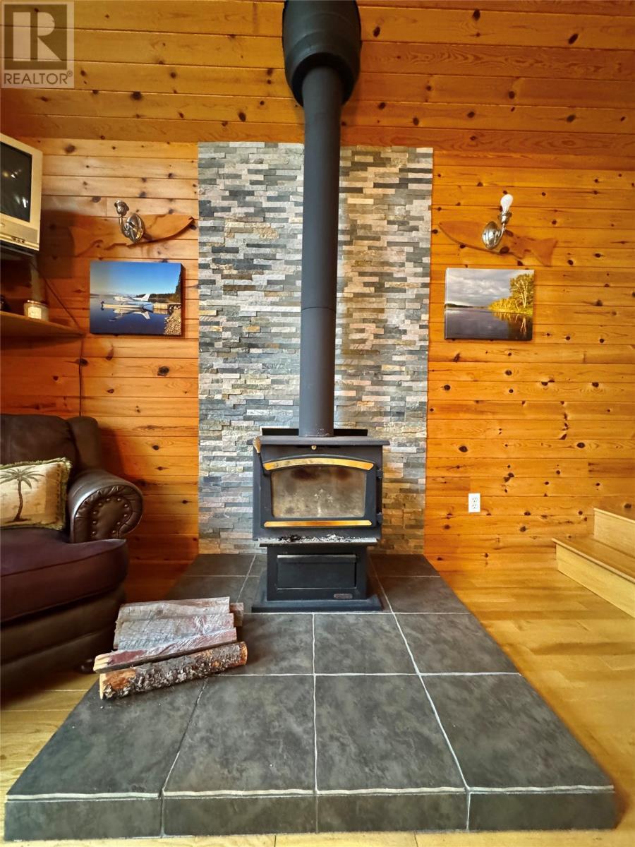 0 4Th Pond, Gander River, NL - Indoor With Fireplace