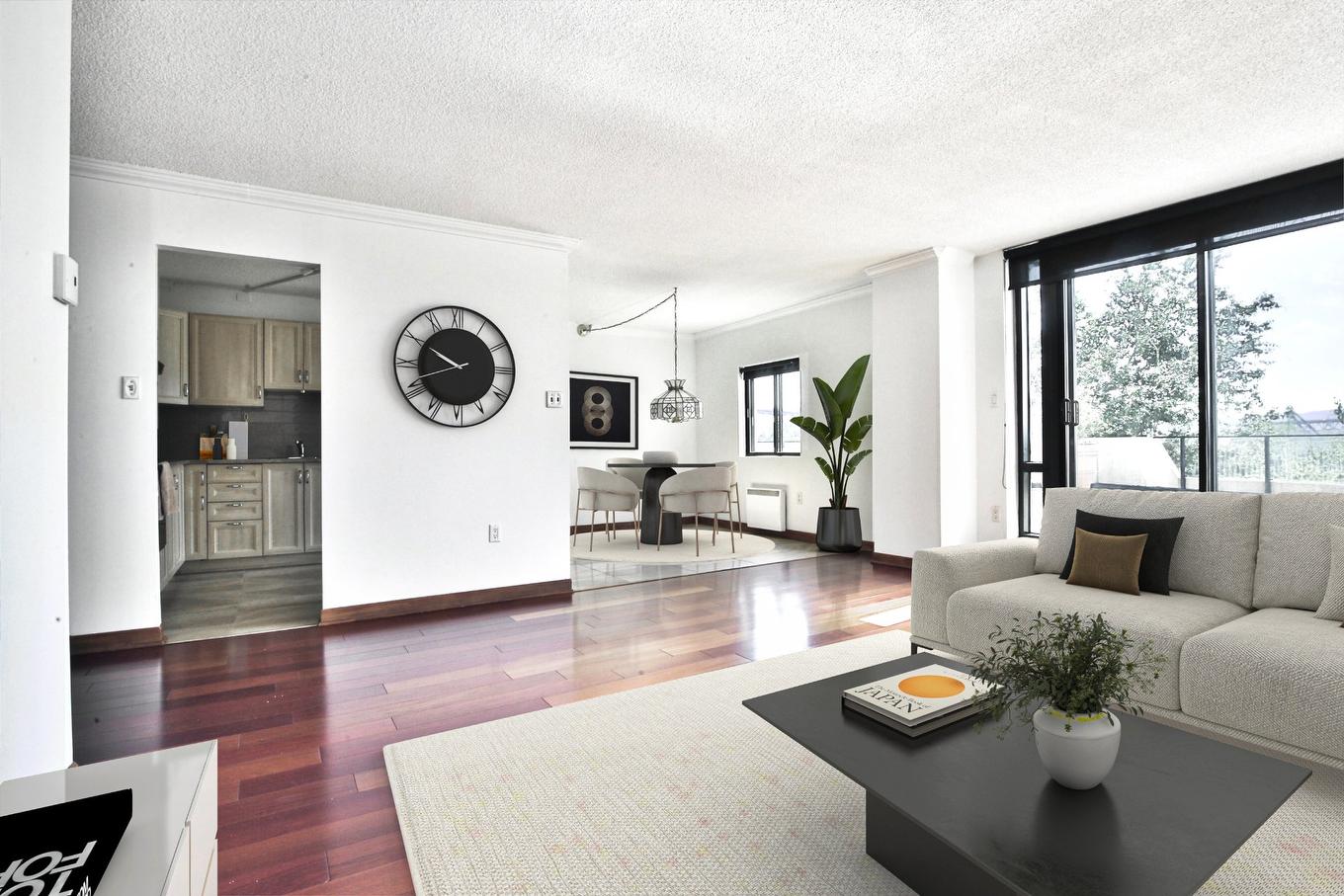 Overall view - T301-51 Place Charles-Le Moyne, Longueuil (Le Vieux-Longueuil), QC - Indoor Photo Showing Living Room