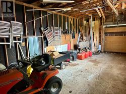 Attached single car garage -