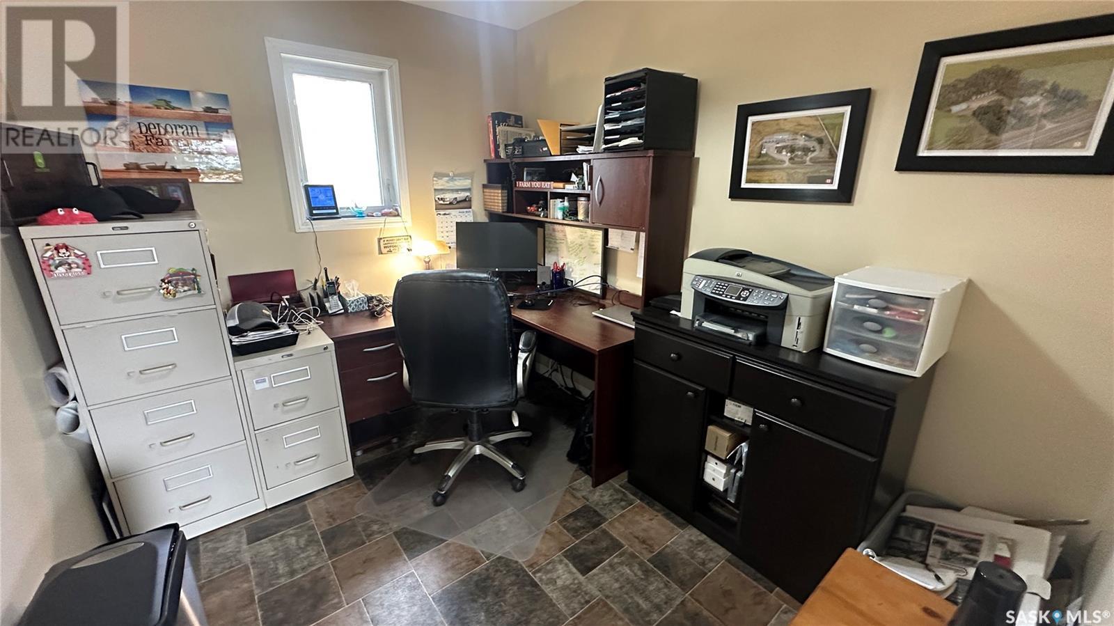 Melfort Acreage, Willow Creek Rm No. 458, SK - Indoor Photo Showing Office
