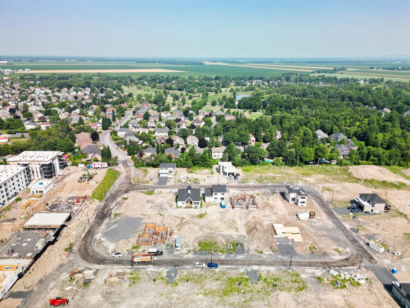 Aerial photo - Rue Des Fortifications, Saint-Jean-Sur-Richelieu, QC - Outdoor With View