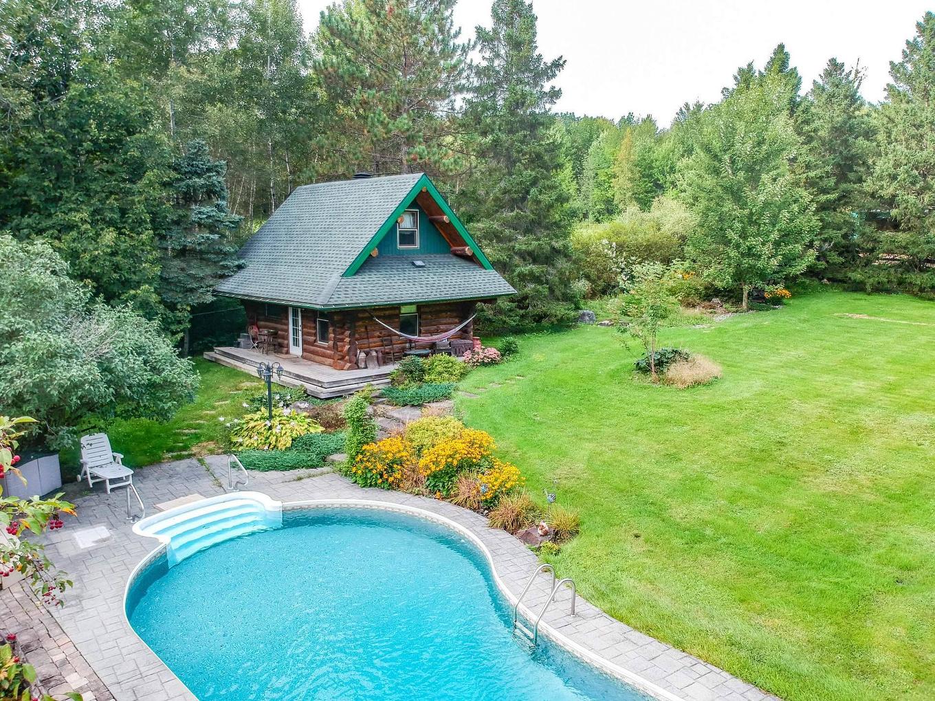 Overall view - 7655 Rue St-François N., Sherbrooke (Brompton/Rock Forest/Saint-Élie/Deauville), QC - Outdoor With In Ground Pool With Backyard