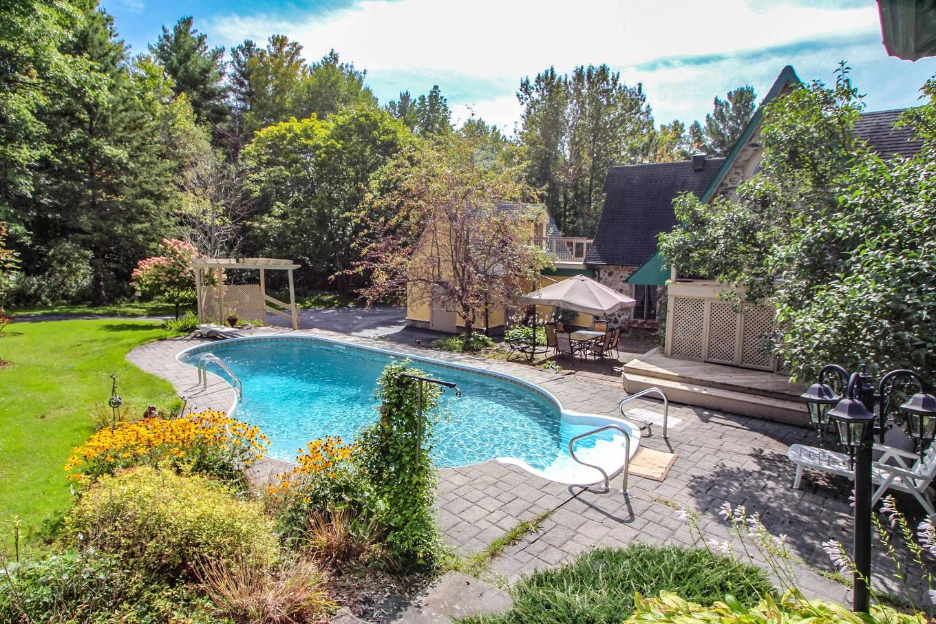 Pool - 7655 Rue St-François N., Sherbrooke (Brompton/Rock Forest/Saint-Élie/Deauville), QC - Outdoor With In Ground Pool With Backyard